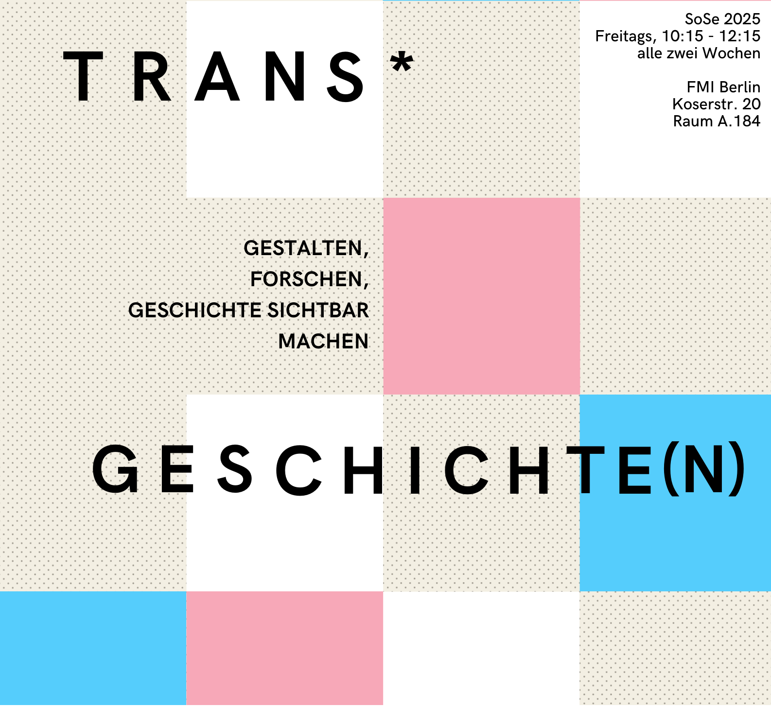 Die Projekte für das Sommersemester 2025